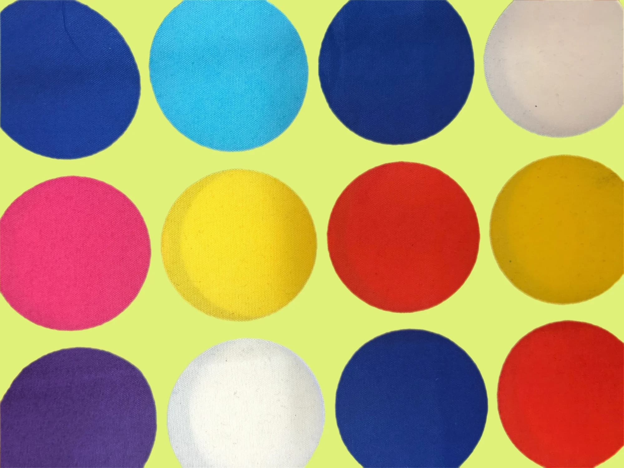 DOTS on Light Lime
