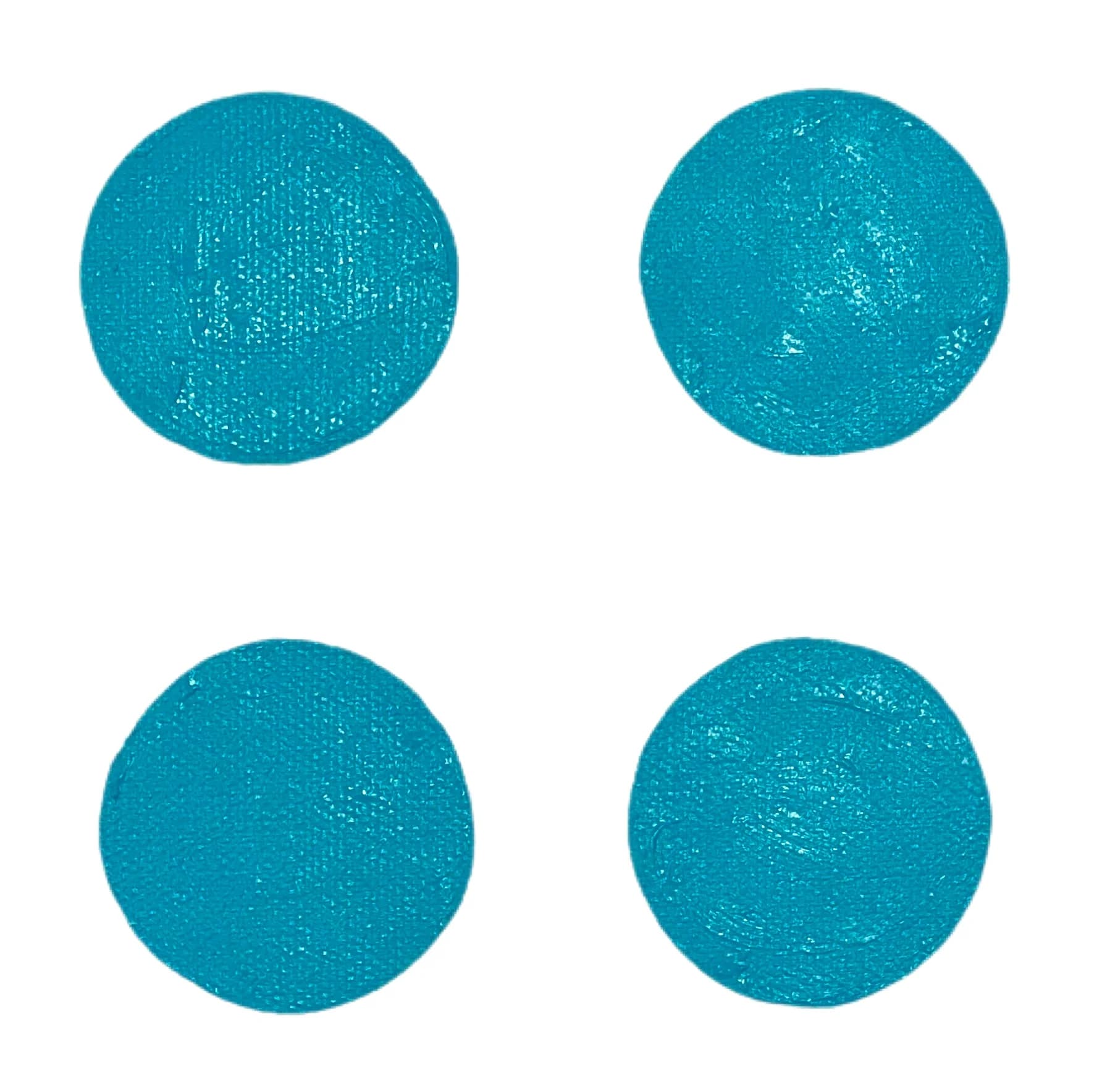 Turquoise DOTS on White