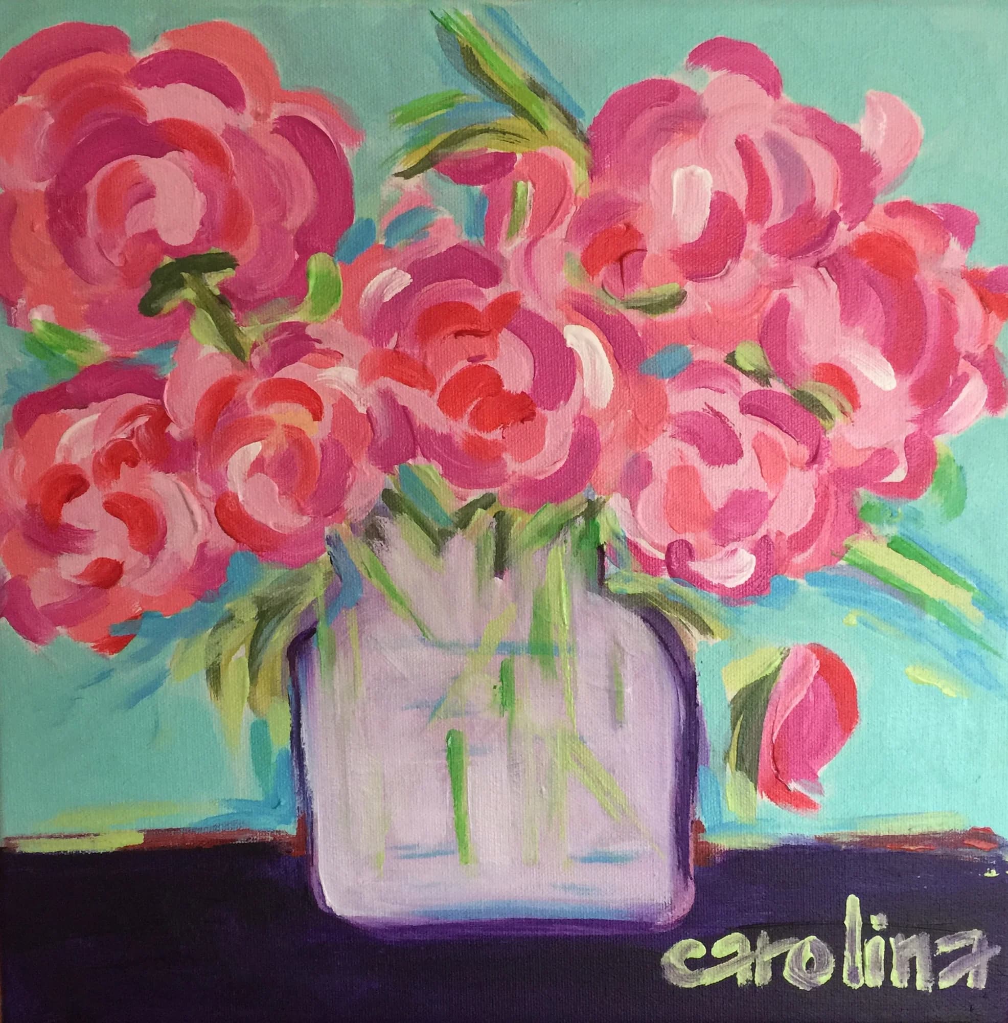 Peonies in a Vase